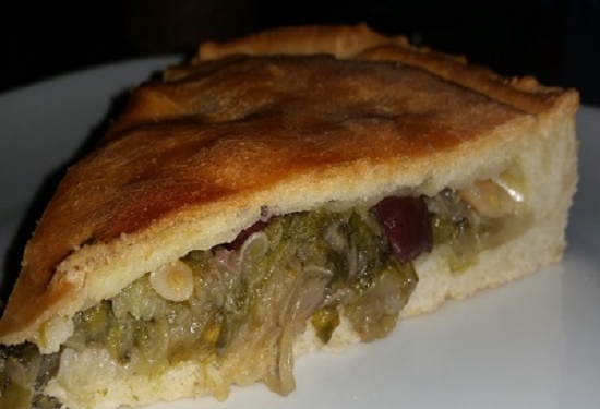 pizza con la scarola