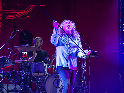 Robert Plant e Napoli, un amore lungo 16 anni