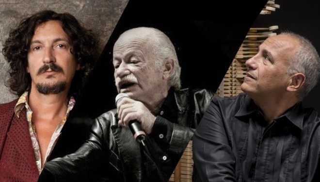 3union: Cammariere, Paoli e Rea in concerto