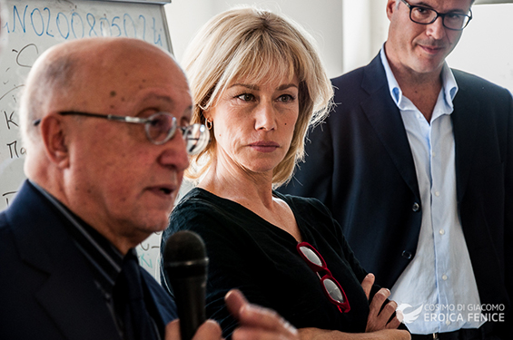 Nancy Brilli racconta la sua Caterina agli studenti