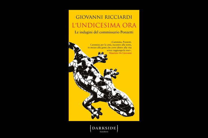 Giovanni Ricciardi con il suo nuovo libro, L'undicesima ora