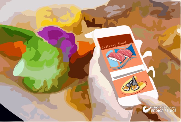 Food delivery, tante app per il cibo a portata di click