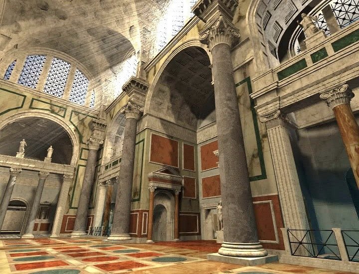 Terme di Caracalla in 3D