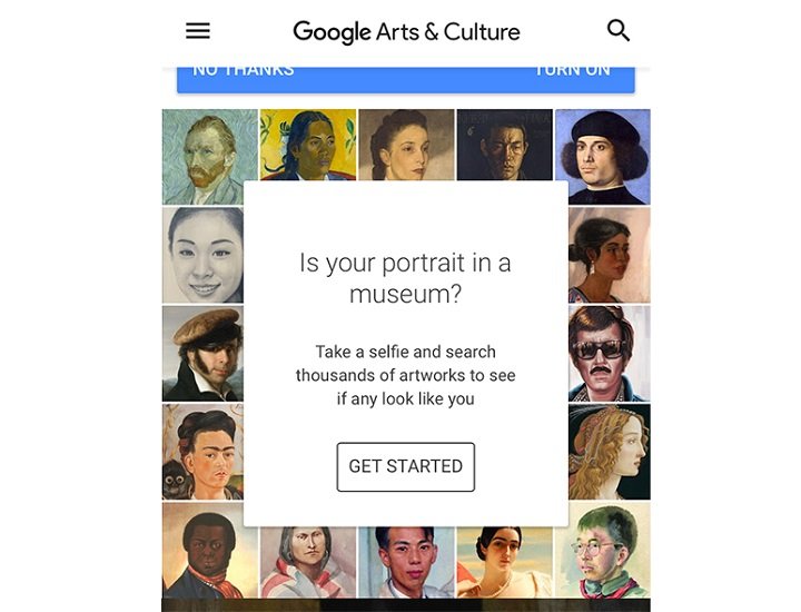 Google Arts&Culture: l’arte che ti somiglia