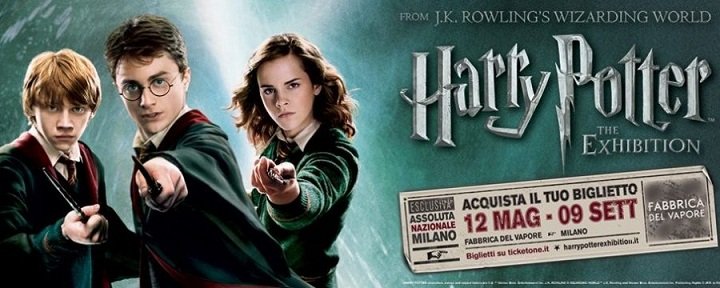 Harry Potter The exhibition arriva a Milano