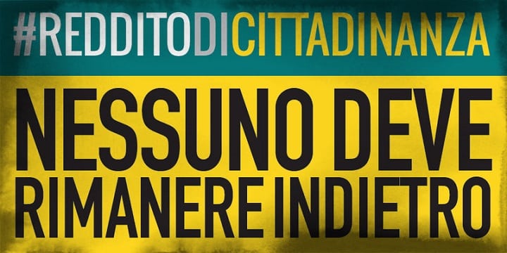 Reddito di cittadinanza