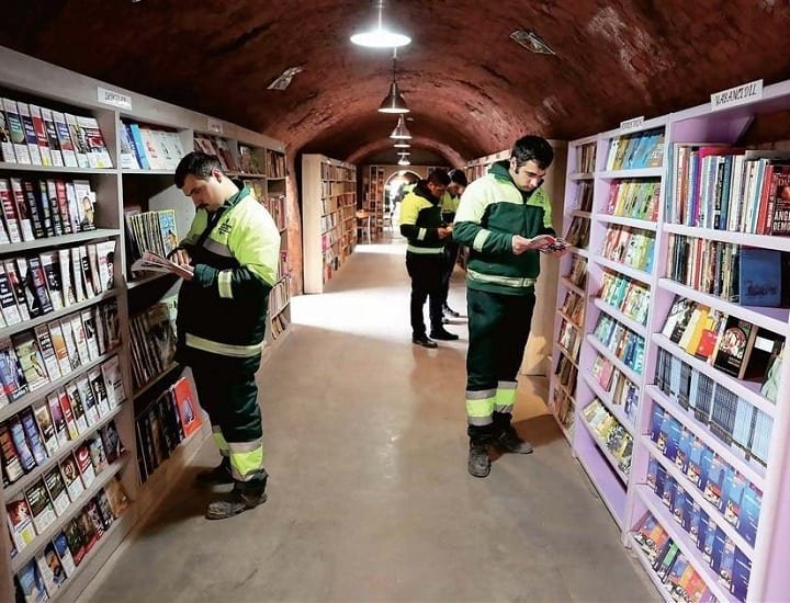Ankara: la biblioteca dei libri abbandonati