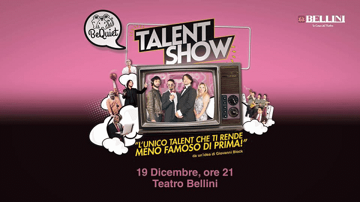 BeQuiet Talent Show, lo spettacolo natalizio al Teatro Bellini