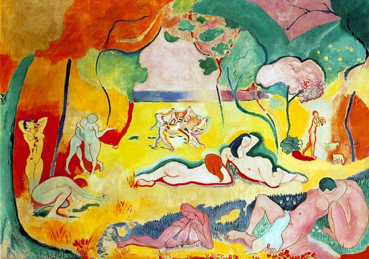 &quot;La gioia di vivere&quot; di Henri Matisse: fusione uomo-natura