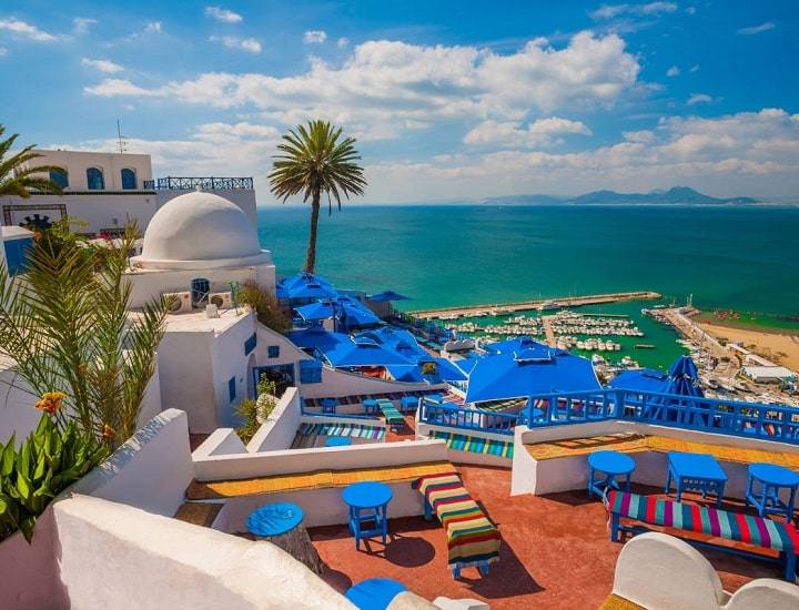 Sidi Bou Said: il villaggio bianco e blu sulle coste della Tunisia