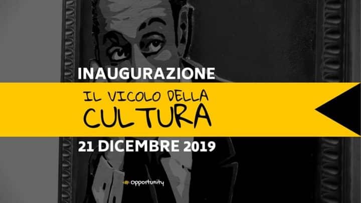 Il Vicolo della Cultura, il primo in Italia al Rione Sanità