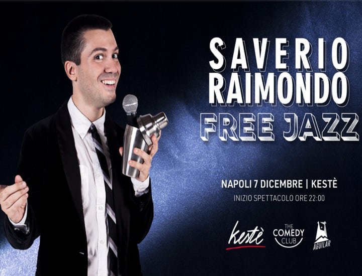 Free Jazz, al Kesté il nuovo spettacolo di Saverio Raimondo