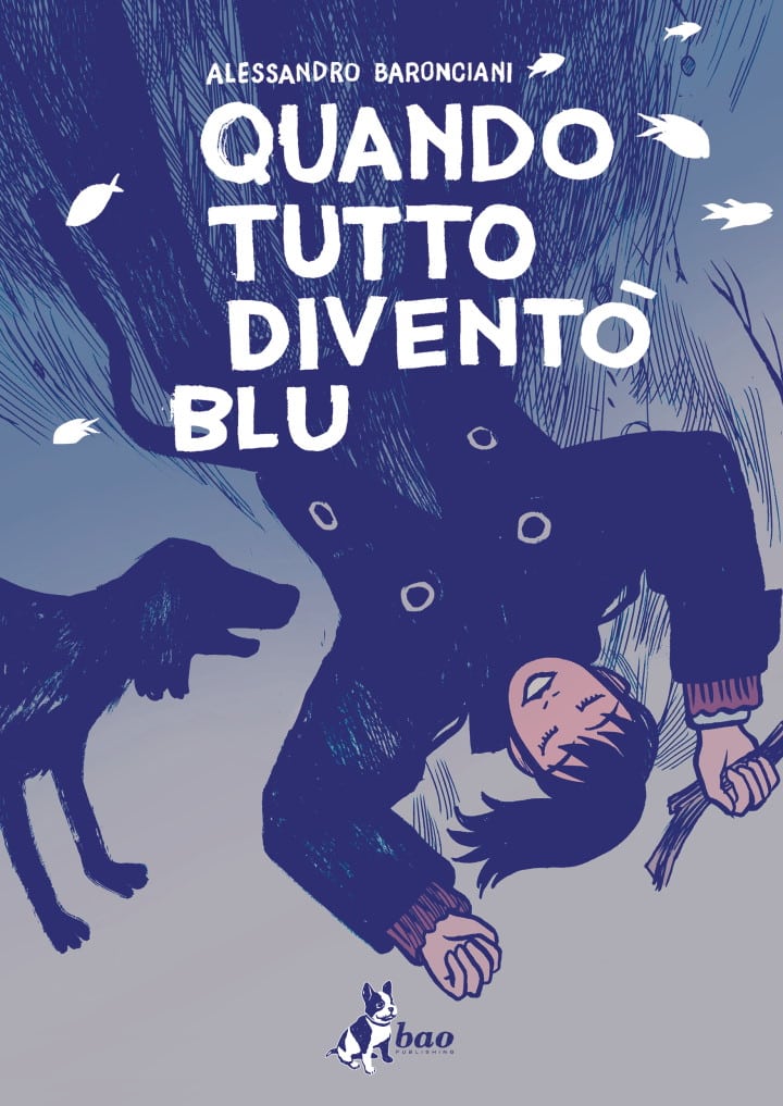 Quando tutto diventò blu - Copertina