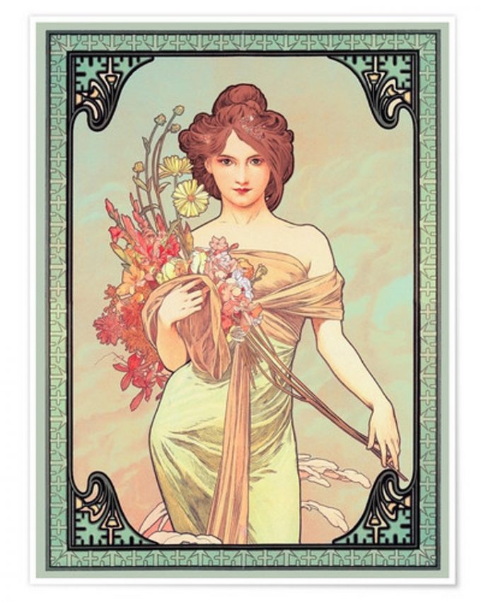 Alfons Mucha Il Pioniere Dell Art Nouveau Eroica Fenice