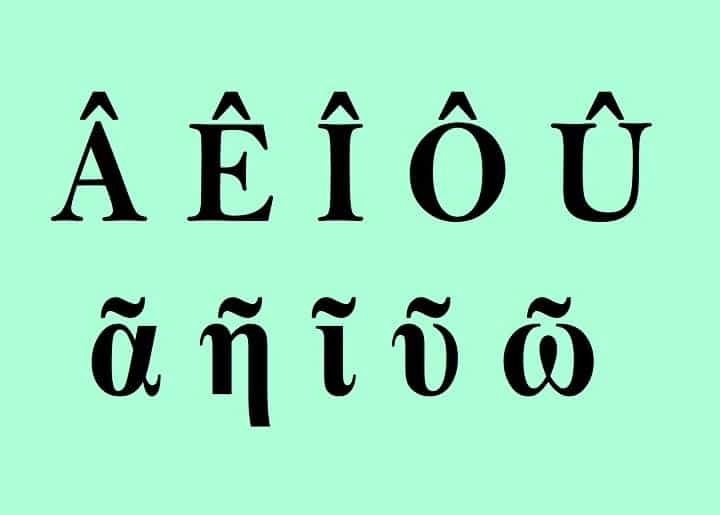 Accento circonflesso: origini e caratteristiche