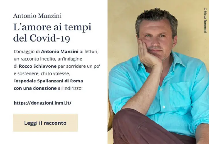 Antonio Manzini e L'amore ai tempi del Covid-19
