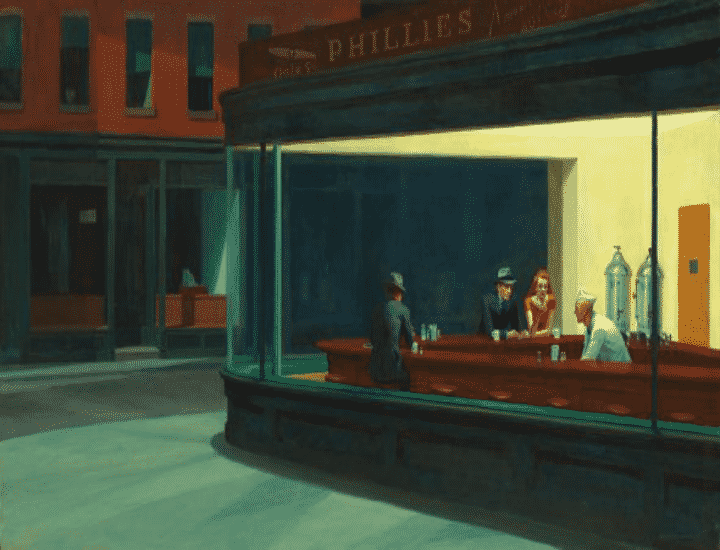 Nighthawks di Hopper