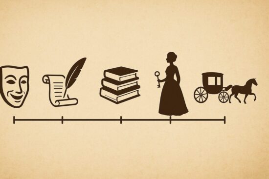 Goldoni timeline della riforma