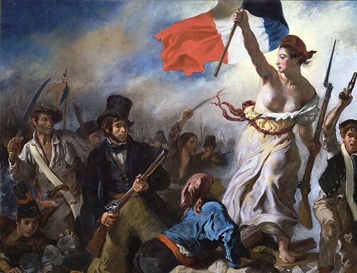 La Libertà che guida il popolo. Il simbolico dipinto di Delacroix
