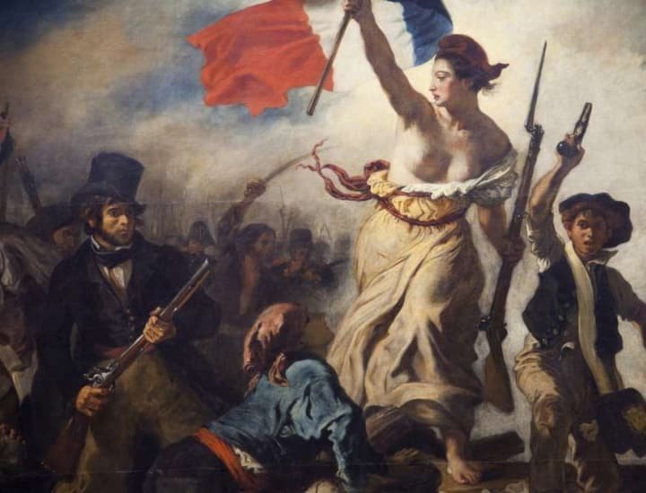 La Libertà che guida il popolo. Il simbolico dipinto di Delacroix