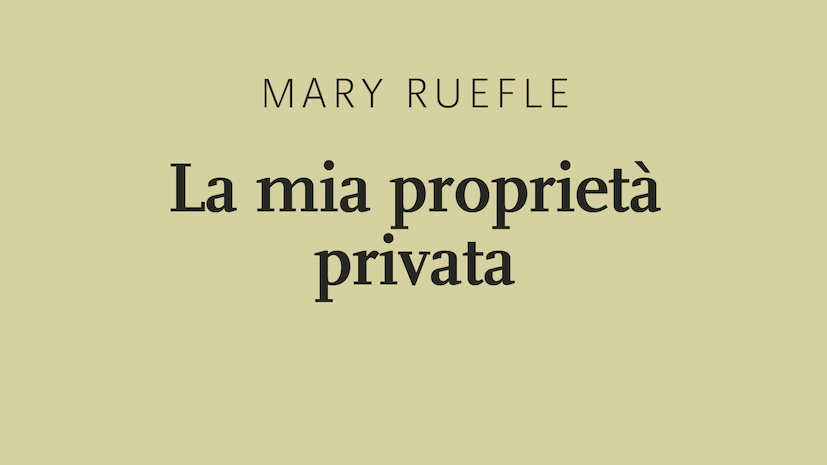 La mia proprietà privata