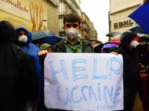 Manifestazione pace Napoli