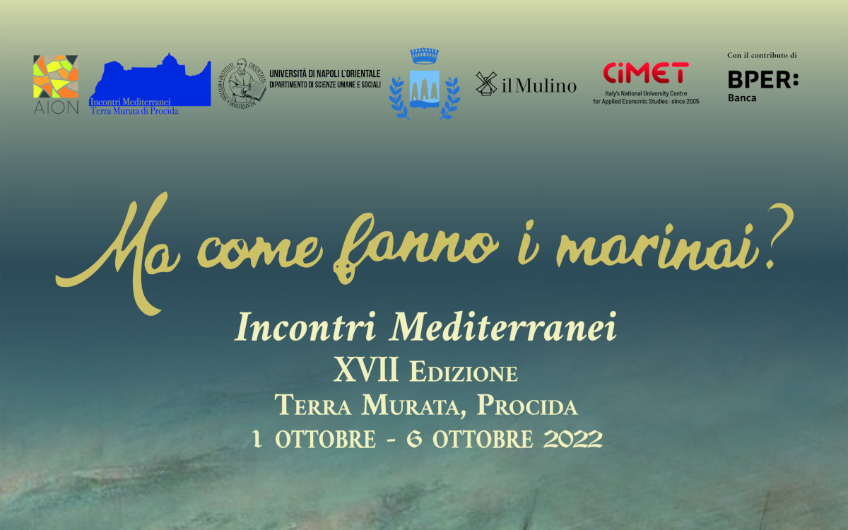 Dal 1° al 6 ottobre torna Incontri Mediterranei, un’occasione per parlare dello spazio mediterraneo come opportunità e risorsa.
