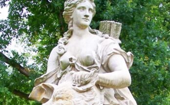 Statua di Atalanta, Castello di Neschwitz, Neschwitz (Germania)