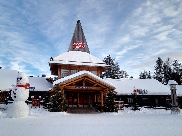Villaggio di Babbo Natale in Finlandia