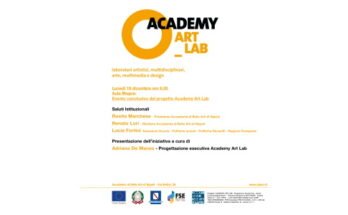 Academy Art Lab, evento conclusivo