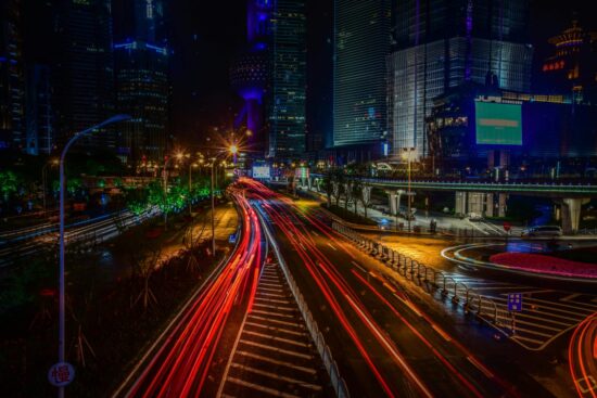 Shanghai di notte