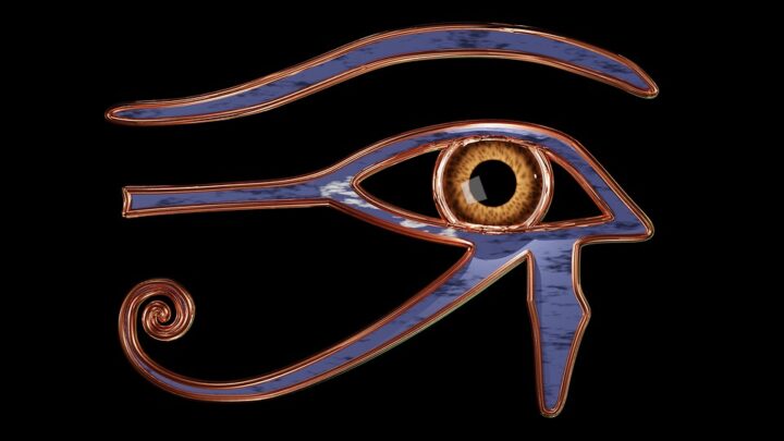 occhio di horus e occhio di ra