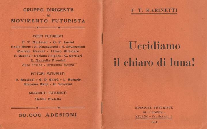 Poesie del Futurismo, Poesie futuriste