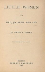 Piccole Donne, di Louisa May Alcott