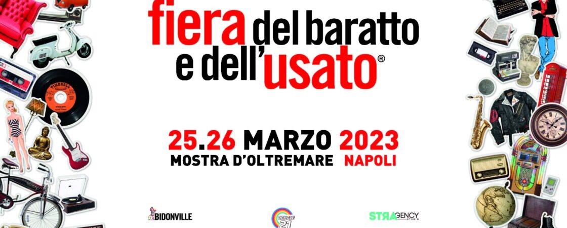 Fiera del Baratto e dell'Usato alla Mostra d'Oltremare 25-26 Marzo