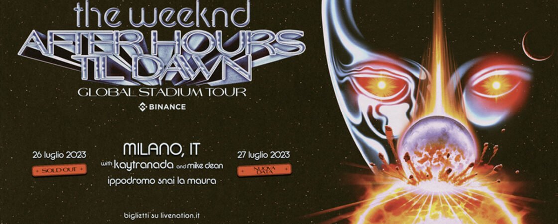 The Weeknd: After Hours tour Italia