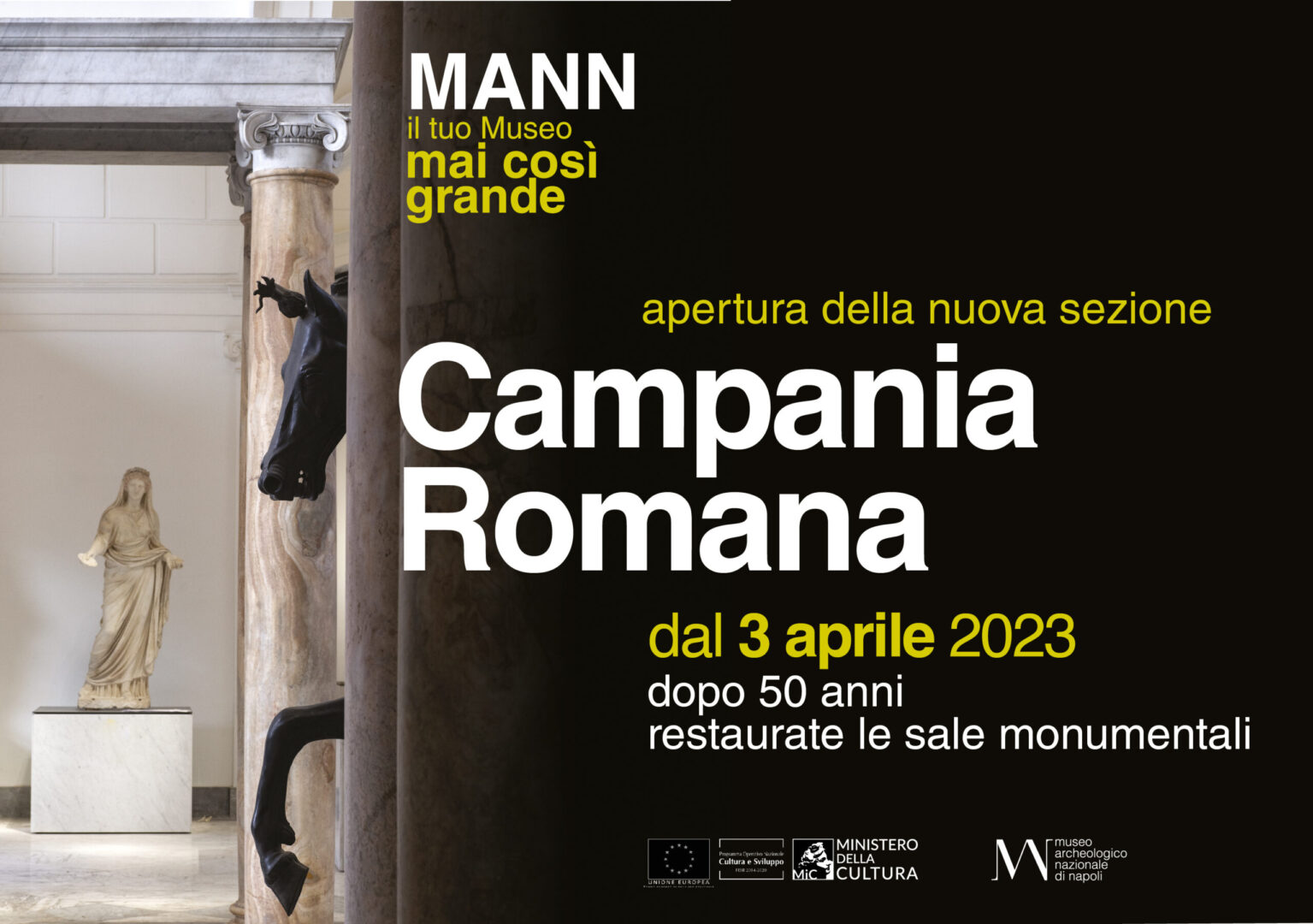 Campania Romana: il MANN mai stato così grande