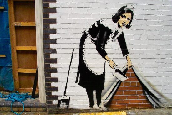 Storia della street art: Banksy