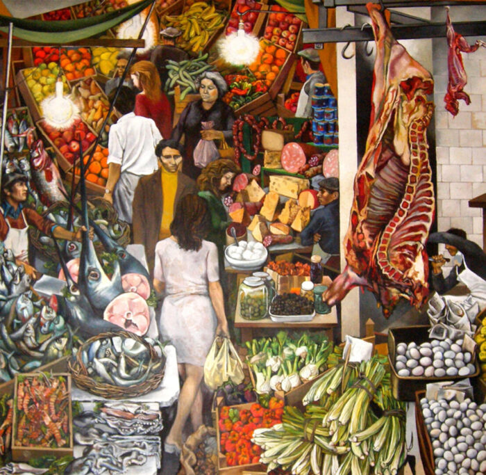 La Vucciria di Renato Guttuso, un quadro iconico