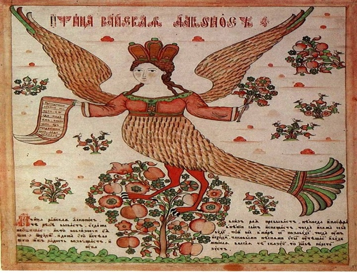 Alkonost: la figura della donna-uccello nella mitologia slava