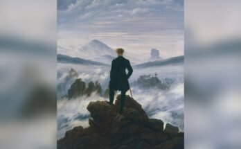 Il Viandante sul mare di nebbia di Friedrich