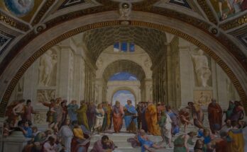 affresco vaticano accademia filosofi scuola di atene