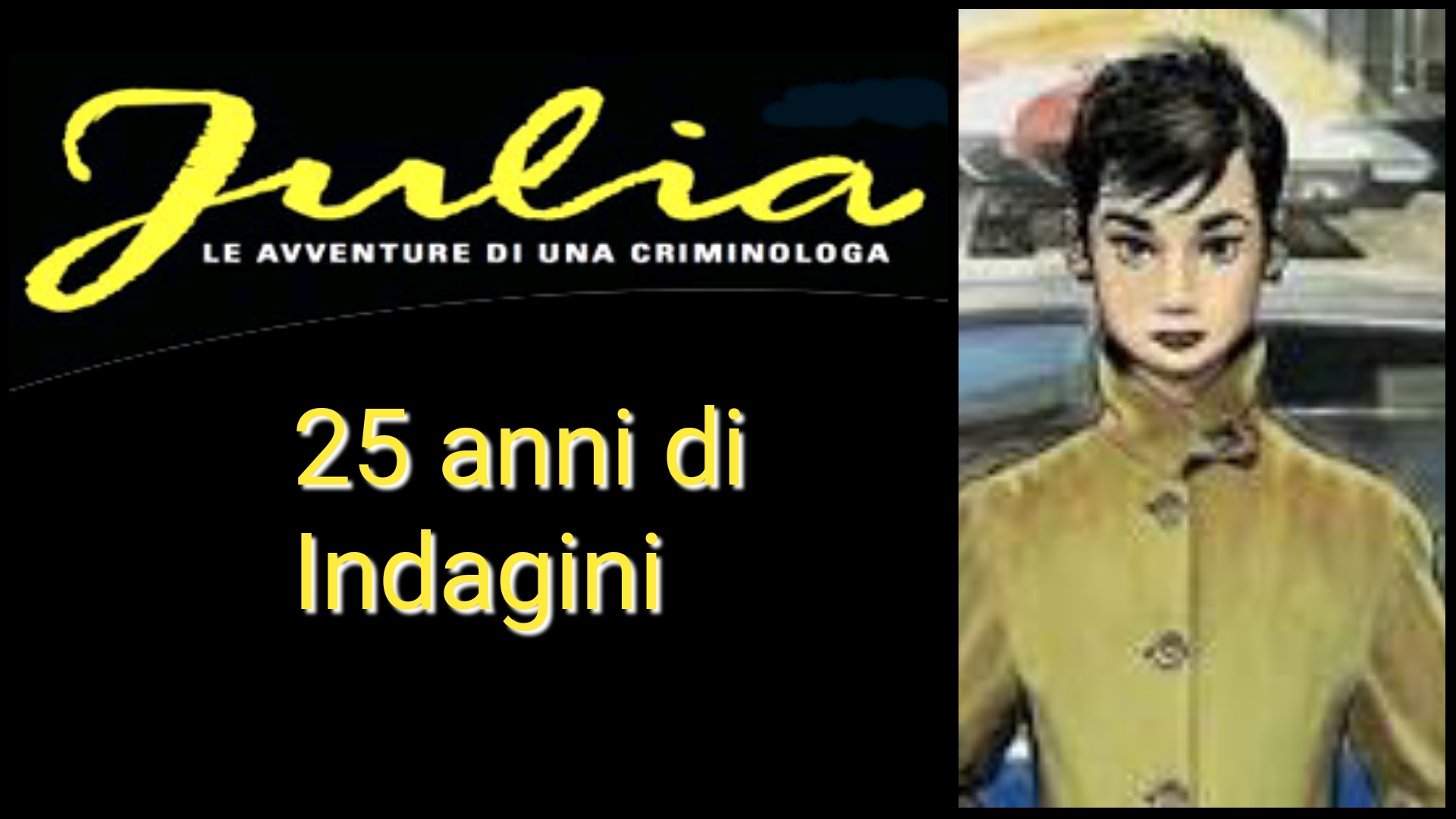 Julia Kendall festeggia 25 anni di indagini