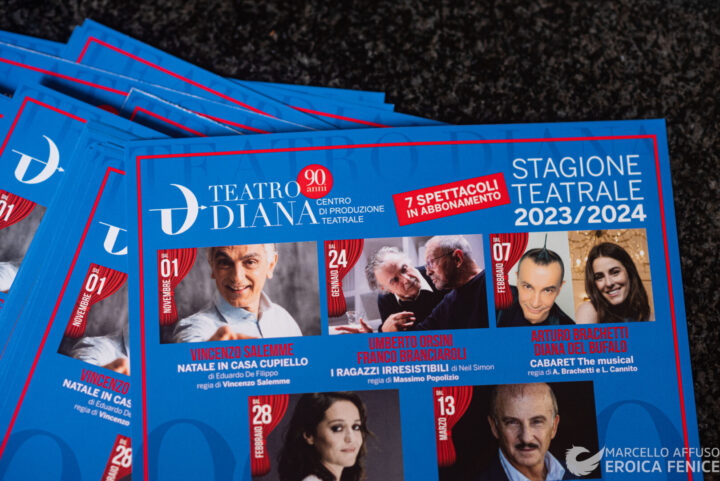 Teatro Diana: spettacoli e abbonamenti del cartellone 2023/2024