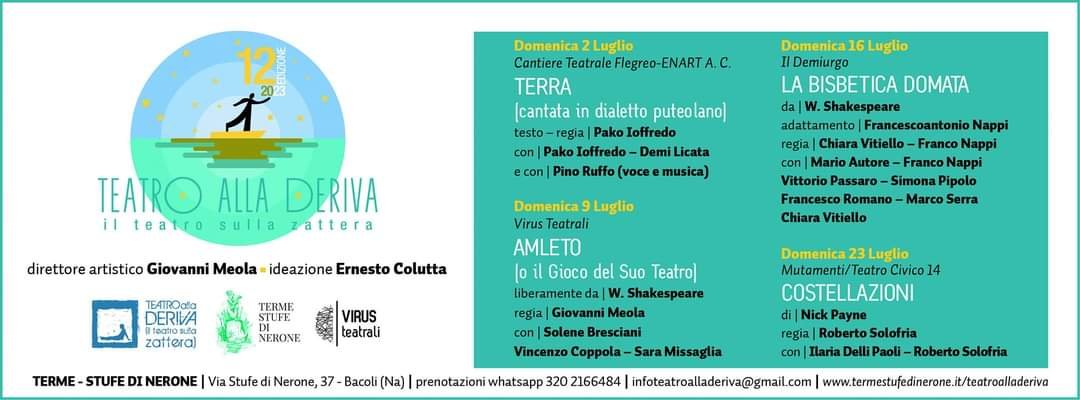 Giovanni Meola: XII edizione del Teatro alla Deriva | Intervista