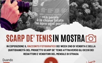 Mostra Fotografica Ri-Scatti: Racconti fotografici dei Redattori-Venditori di Scarp de' Tenis Napoli
