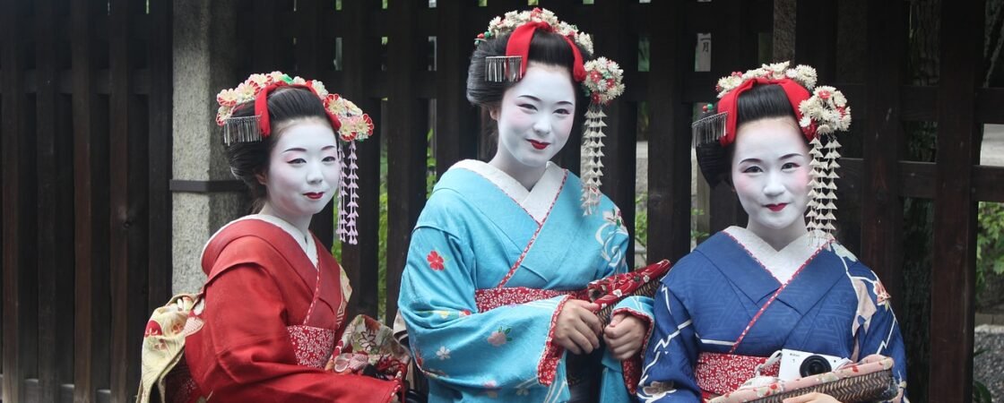 la figura della geisha