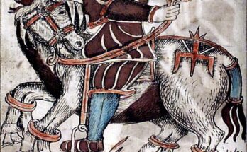 Il cavallo Sleipnir e il dio Odino