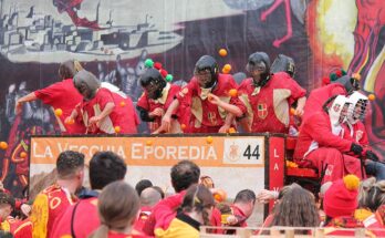 Carnevale di Ivrea: la storia della celebre Battaglia delle Arance