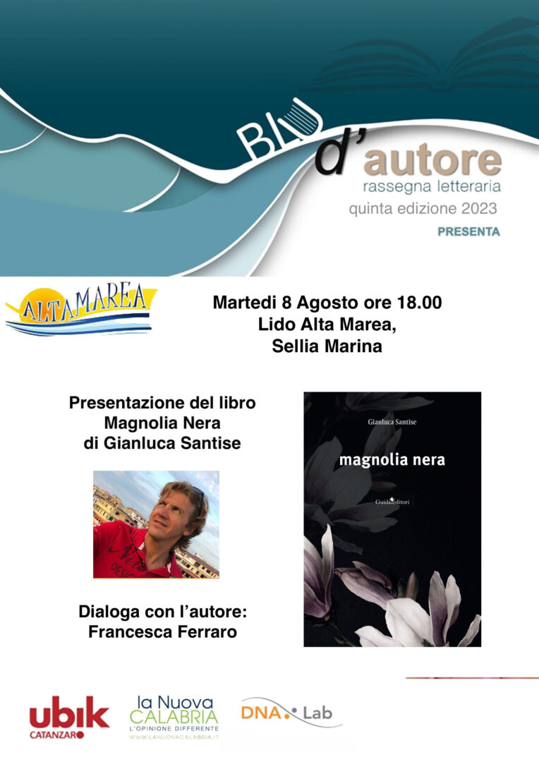 Magnolia Nera: il nuovo romanzo di Gianluca Santis